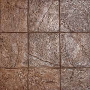 Concrete Stamps - 12" x 12" Old Granite Tile 3/8" (Sand Grout Line) Package