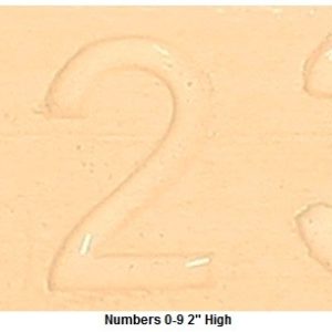 Concrete Stamps - Numbers 0-9 5" High