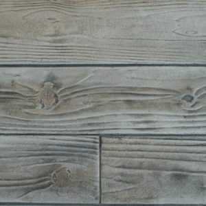 Concrete Stamps - Random Boardwalk Wood Plank 6" with Knots Package