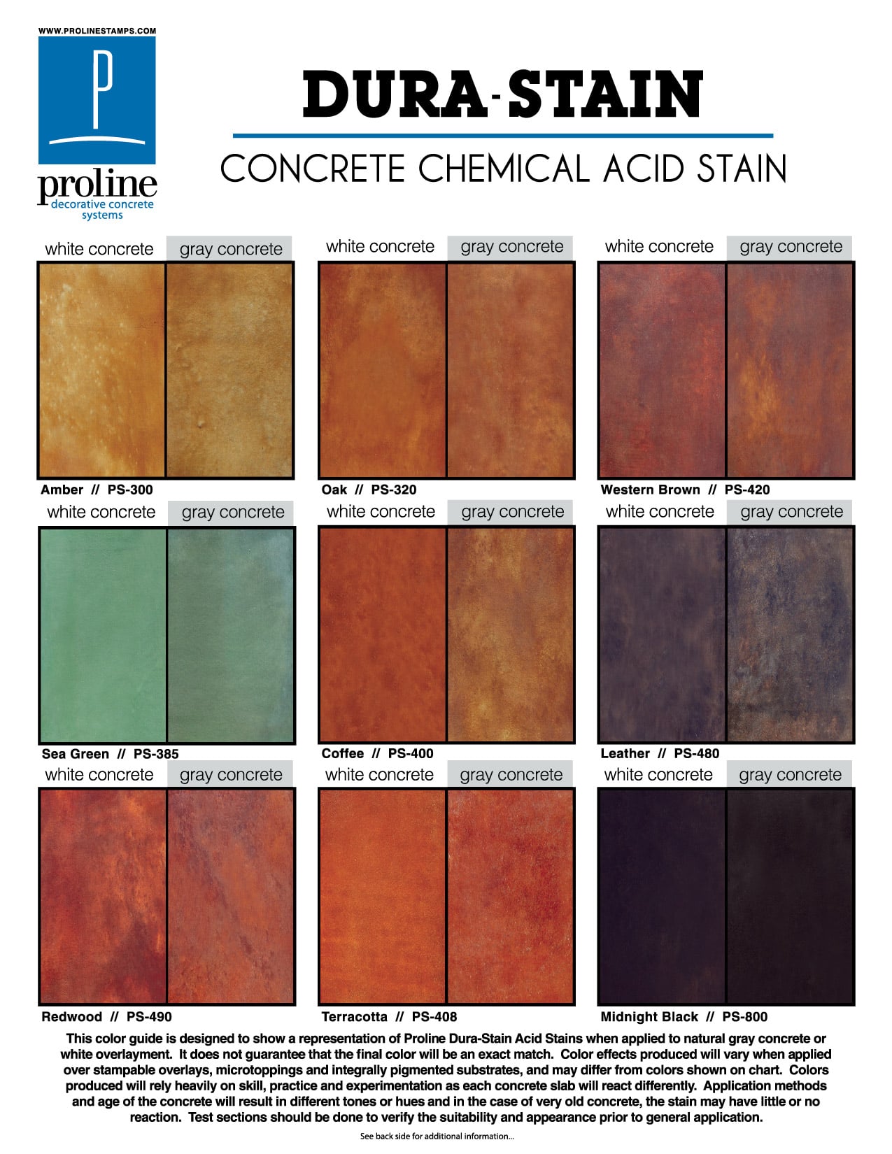 Concrete Acid Stain - Dura-Stain