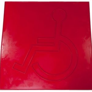 Concrete Stamps Handicap Wheelchair Symbol