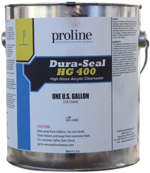 Concrete Sealer Dura-Seal VOC400 High Gloss Sealer