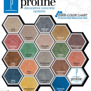 Proline Accent Color Chart For Concrete