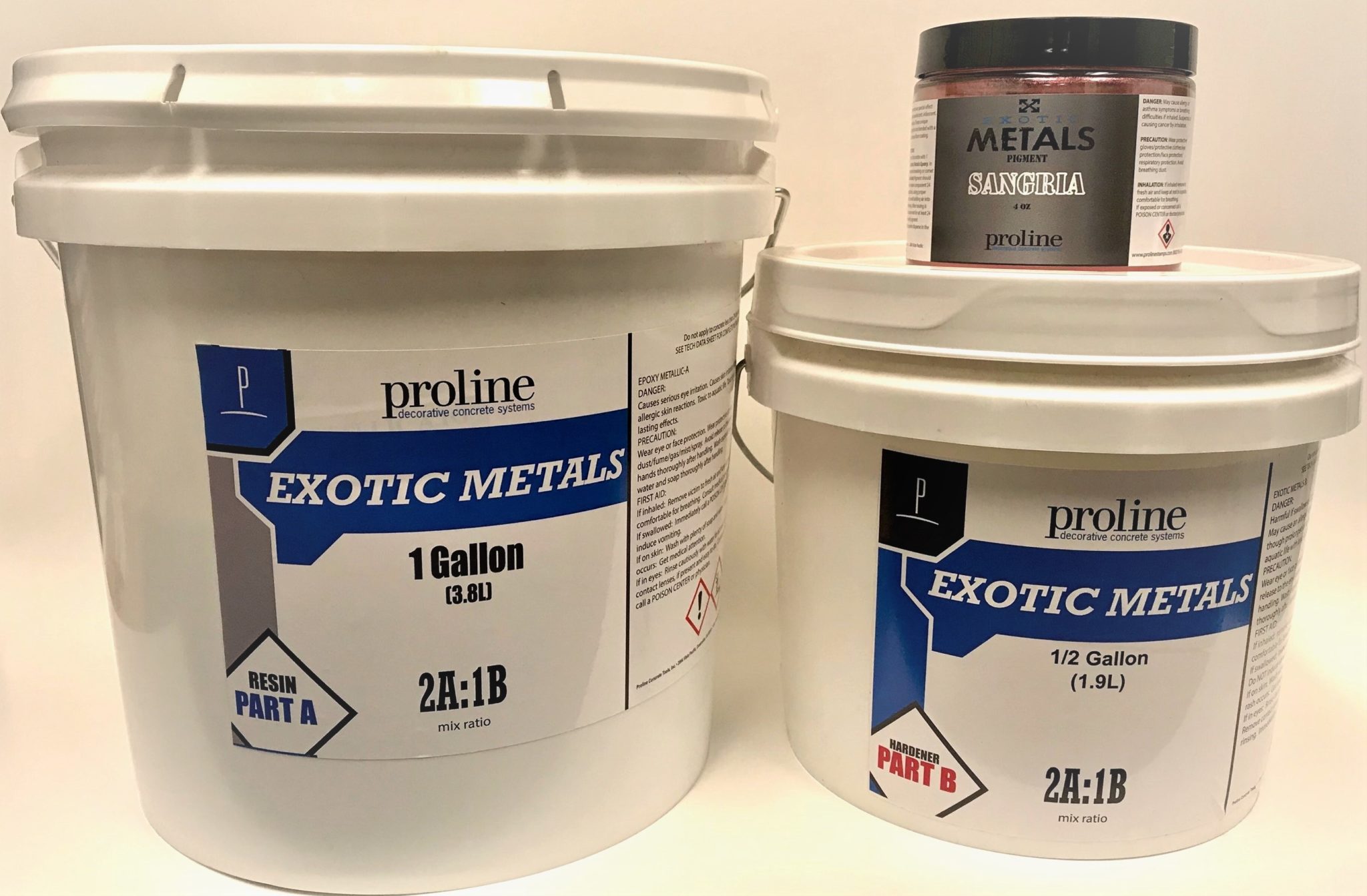 Proline EMP1.5 Exotic Metals Metallic Epoxy Pigment - 4 Oz. Bottle