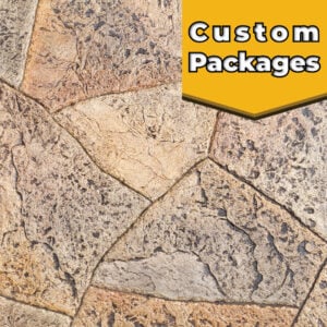Inca Flagstone- Hammered Edge Seamless Magnetic Custom Package