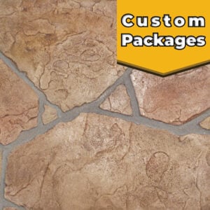 Arizona Flagstone Concrete Stamp Custom Package