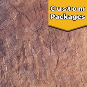 Seamless Italian Slate Concrete Stamp Custom Package