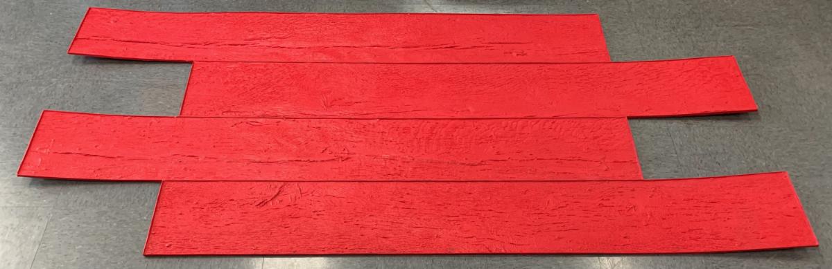 Reclaimed Timber Plank 10" Concrete SUPER Stamp - Image 2