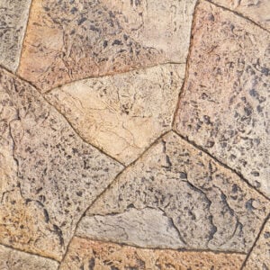 Inca Flagstone- Hammered Edge Seamless Magnetic Concrete Stamp Set
