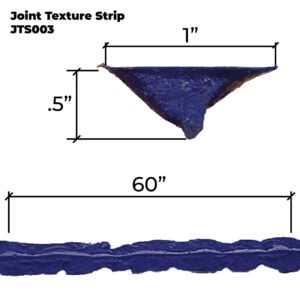 Joint Texture Strip Regular (1" Wide)
