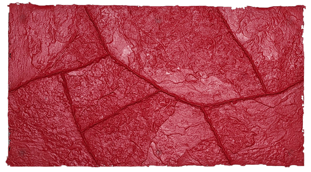 Inca Flagstone - Hammered Edge Seamless Magnetic Half Tool