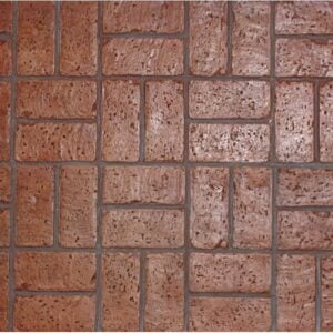Basketweave Used Brick Concrete Stamp