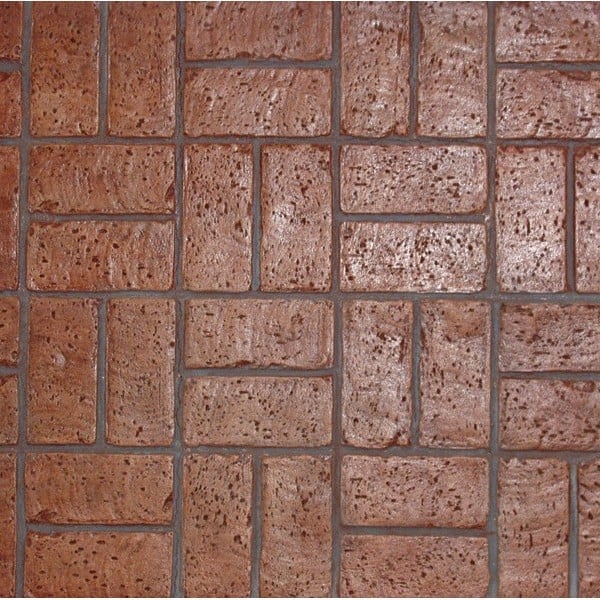 Basketweave Used Brick Concrete Stamp