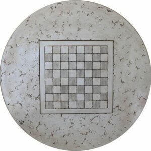 Checkerboard Table Top Mold Concrete Stamp