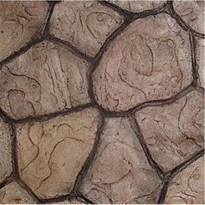 Random Sandstone Wide Joint 5/8" - 1/4" Concrete Stamp