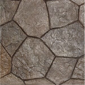 Random Belgium Slate Concrete Stamp