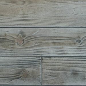 Random Boardwalk Wood Plank 6" with Knots Concrete Stamp