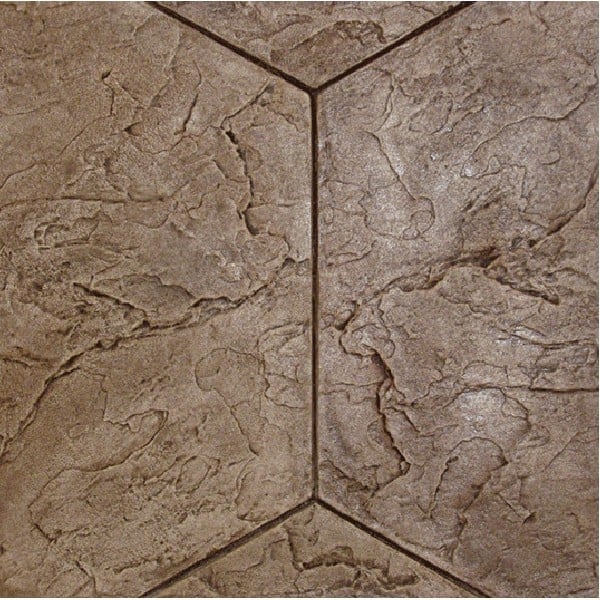 Hexagon Roman Slate Concrete Stamp