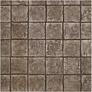 End Grain 6" Post Concrete Stamp