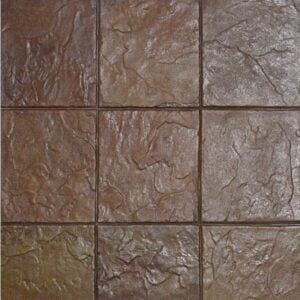 12" x 12" Roman Slate Tile Concrete Stamp