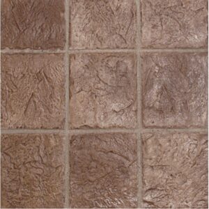 12" X 12" Belgium Slate Tile (Sand Grout Line) Concrete Stamp