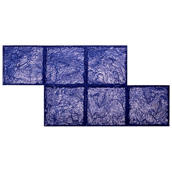 12" X 12" Belgium Slate Tile (Sand Grout Line) Concrete Stamp - Image 3