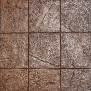 12" x 12" Old Granite Tile 3/8" (Sand Grout Line) Concrete Stamp