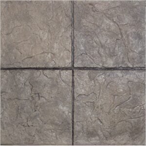 18" x 18" Roman Slate Tile Concrete Stamp