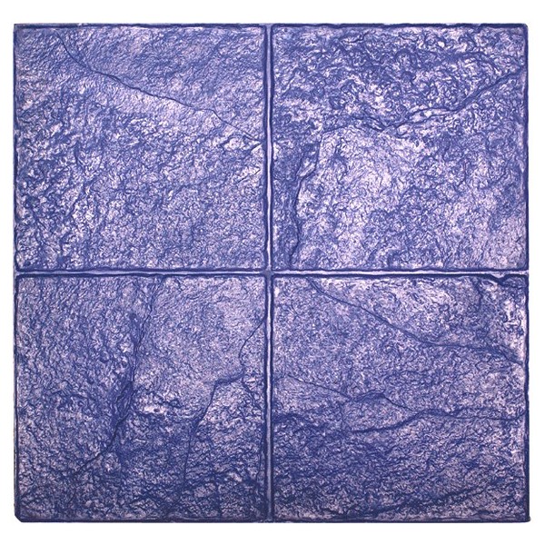 18" x 18" Old Granite Stacked Tile Concrete Stamp - Image 3