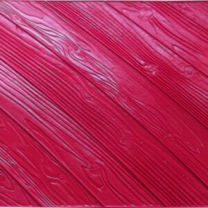 Parquet Wood Diagonal 6" Planks Concrete Stamp
