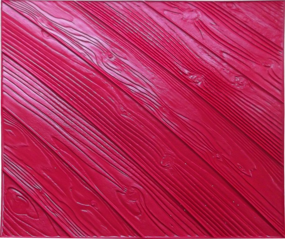 Parquet Wood Diagonal 6" Planks Concrete Stamp