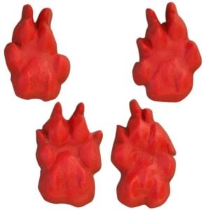 Cheetah - Set of Four Prints Concrete Stamp