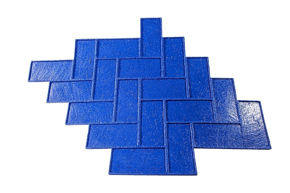 Herringbone New Brick Concrete Stamp