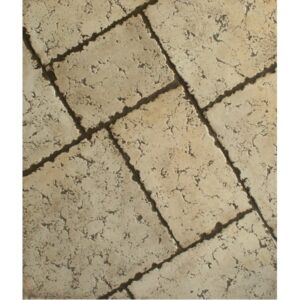 Ashlar Tumbled Travertine Versailles Concrete Stamp