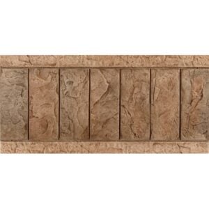 5" X 12" Roman Slate Tile Band Tool Concrete Stamp
