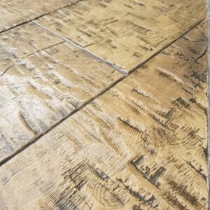 Hand Hewn Timber Plank 16" Concrete Stamp