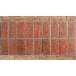 Double Soldier Course New Brick Concrete Stamp