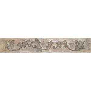 Acanthus Leaf Border Art Concrete Stamp