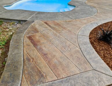 BW1696 16 Reclaimed Timber Pool Walkway