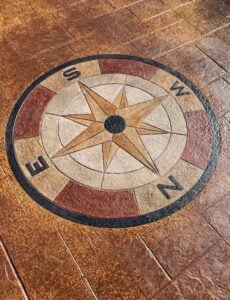 Karen F.: Proline Medallion Stamp – Powdered Antique Release – Accent Color